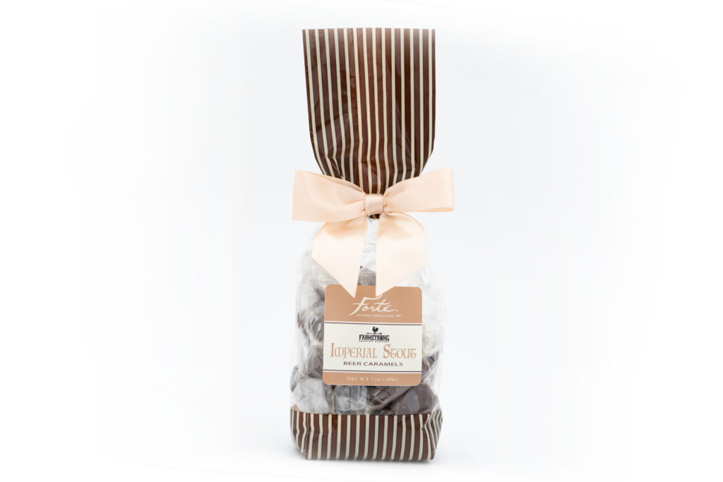 Imperial Stout Wrapped Caramels