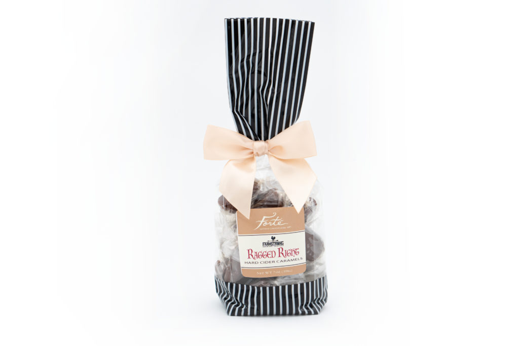 Ragged Right Hard Cider Caramels