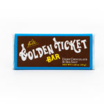 Golden Ticket Dark Chocolate and Sea Salt bar