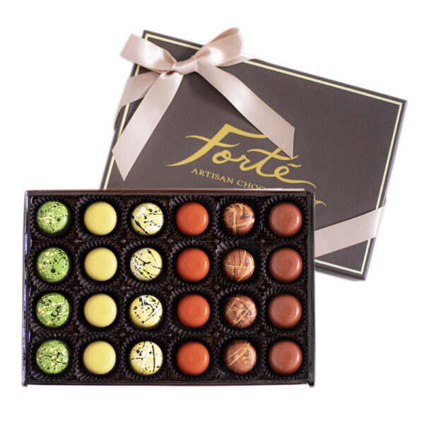 24 piece Milk & White Lover's Truffle Assortment
