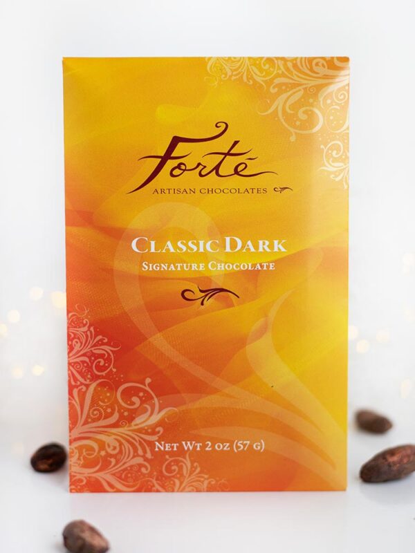 Traditional Dark Chocolate Bar Classic Dark - Forté Chocolate
