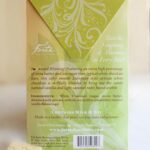 Back of white chocolate cloud packaging